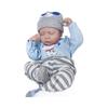 Rebirth Doll Cloth Body Toy Doll Simulation Baby Holiday Gift Children's Cute Toy