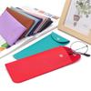 With Metal Buckle PU Leather Glasses Bag Solid Color Mini Cosmetic Bag  Jewelry Packing