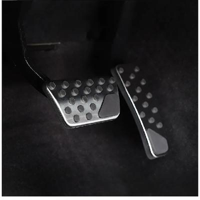 For Chrysler 300C 2007- For Dodge Charger Challenger Gas Fuel Accelerator Brake Pedal Cover Non-Slips Pads Car Accessories