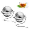 2 High Quality Stainless Steel Tea Filters with Hook