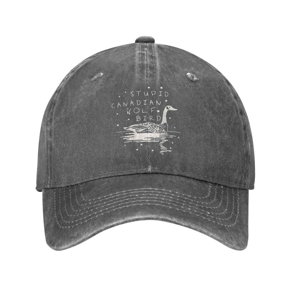 Stupid Canadian Wolf Bird Heated Rivalry Accessories Baseball Caps Men Women Daily Hats Cap Adjustable Trucker Hats Snapback Cap