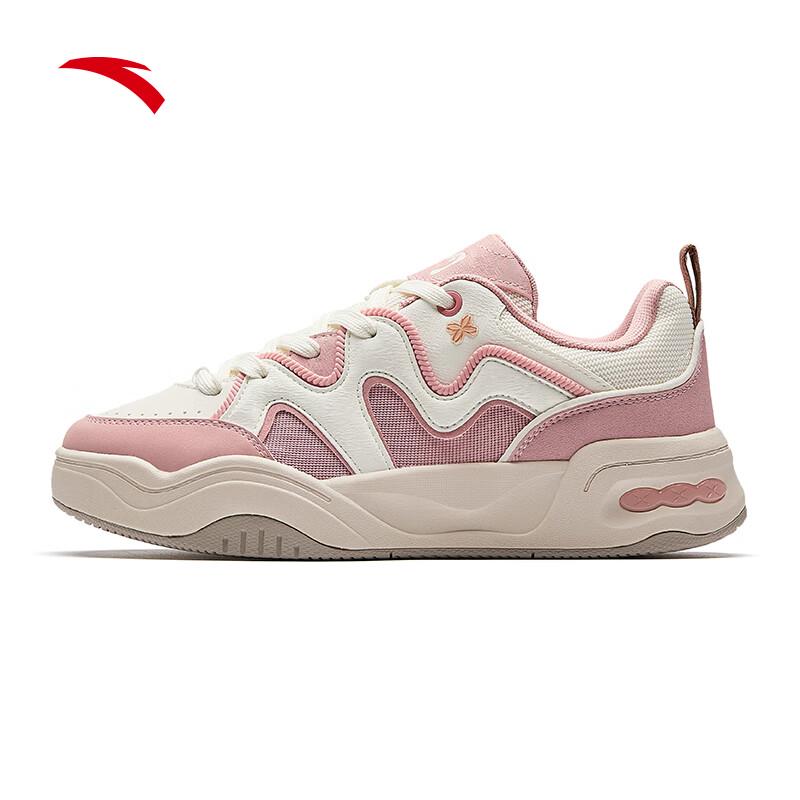 

Anta Cream Bun Thick-Soled Casual Sneakers US 6.5