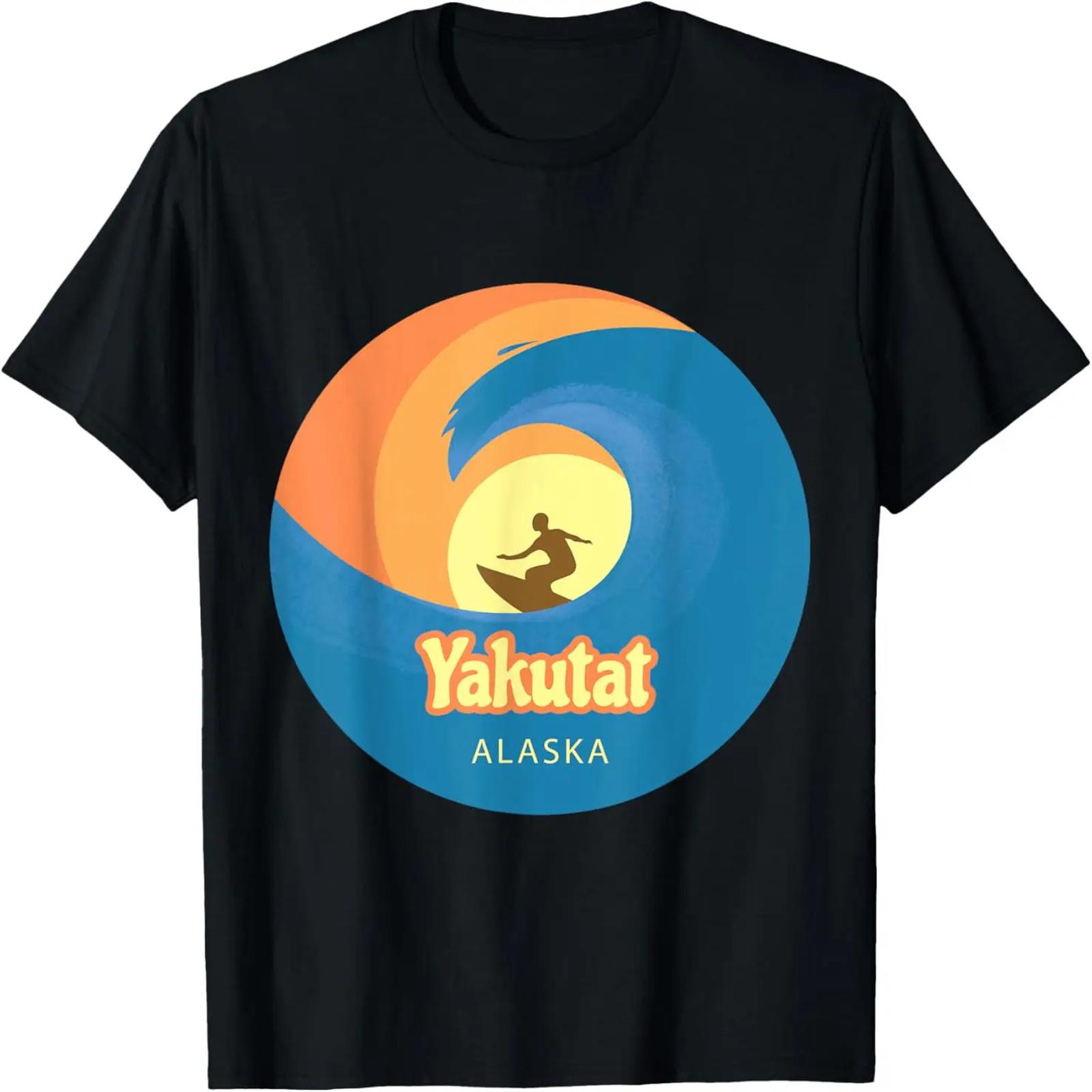 Made in Alaska Vintage State Flag Home AK Gift T-Shirt XXXXXL разноцветный