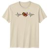 Maryland Flag Heartbeat TShirt Maryland Pride Birthday Gift For Him And Her
