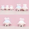 Adorable Plush Rabbit Butt Keychain Cute Stuffed Animal Doll For Wedding Gifts