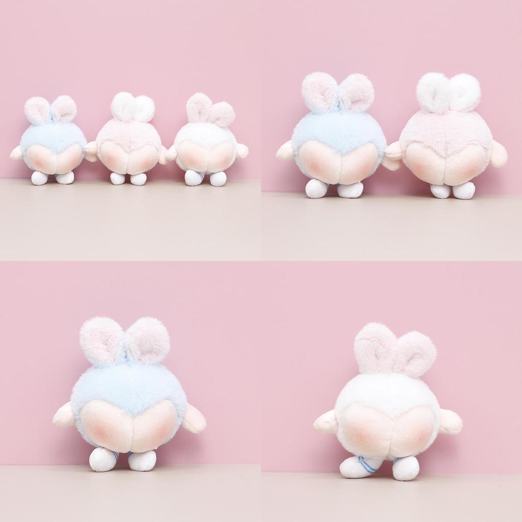 Adorable Plush Rabbit Butt Keychain Cute Stuffed Animal Doll For Wedding Gifts