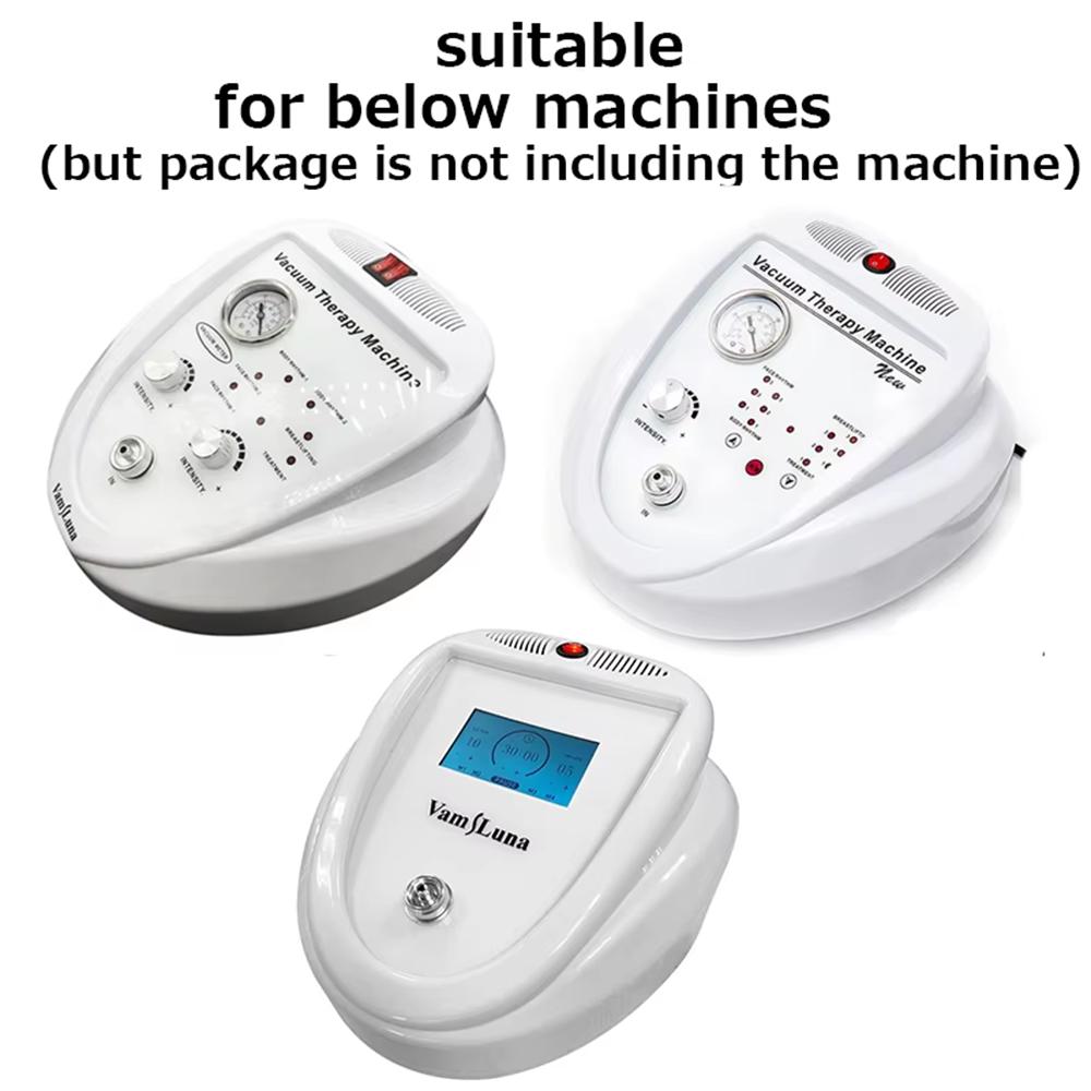 Colombian Cups for Buttocks Enlarger Treatment Buttocks Lift Vacuum Cupping Sucker Therapy Accessories 2 Cups W/ Y Shape Pipe