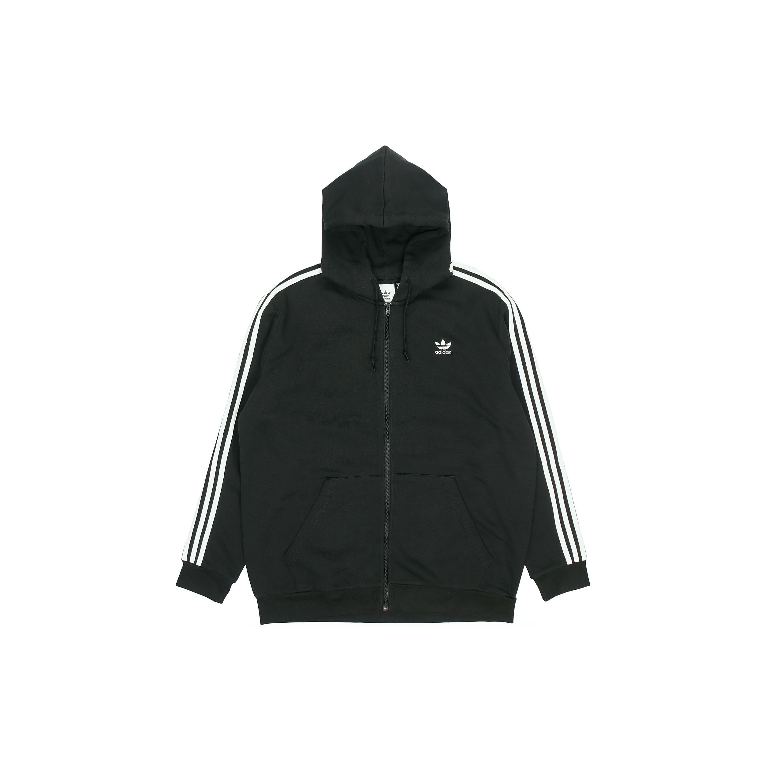 adidas 3 Stripes Full Zip Hoodie Men s DV1551 XS