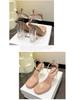 2024 Women's Transparent High Heels: Waterproof Platform Crystal Sandals with Thick Heel, Summer Fairy Style