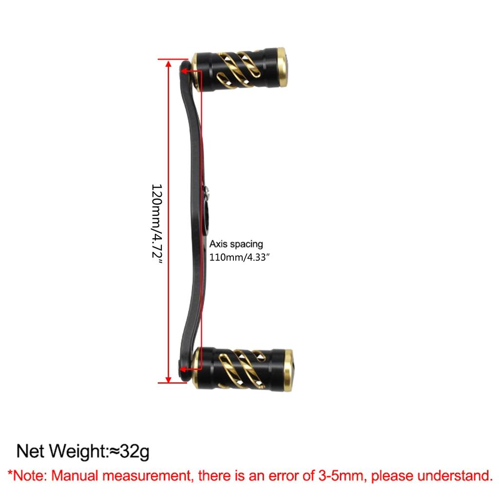 Universal Fishing Reel Handle Baitcasting Trolling Reel Rocker Replacement Lightweight Fishing Reel Replacement Parts