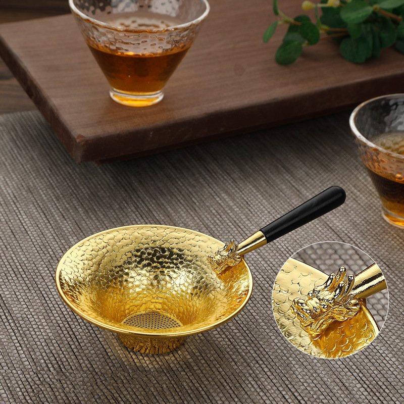 Golden Dragon Tea Strainer