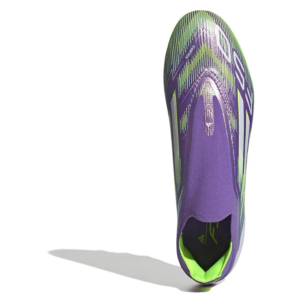 Adidas f50 elite soccer shoes laceless purple