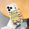 New Lambskin Soft Shell SpongeBob SquarePants Patrick Star Mobile Phone Case Apple 11/11/11 ProMax Cartoon Situation