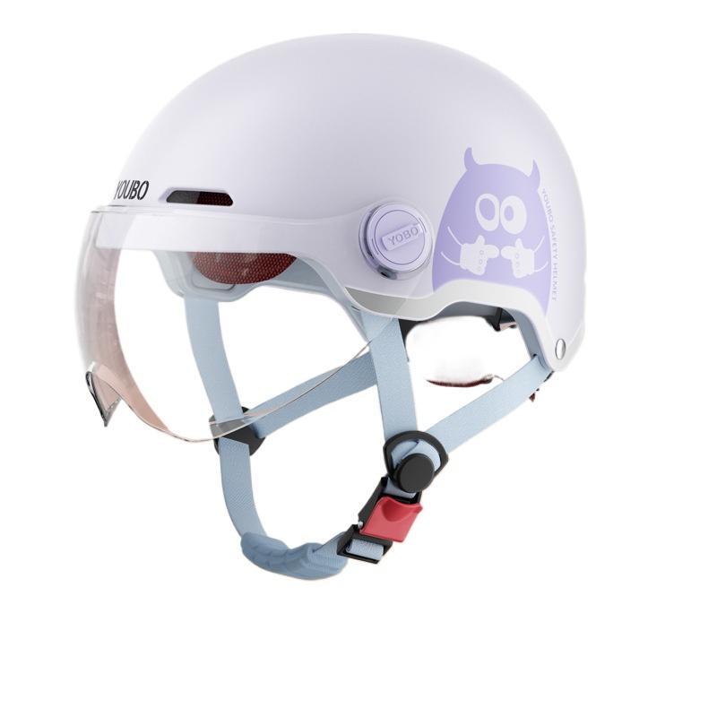 Electric Car Helmet Couple Four Seasons Universal Battery Motorcycle Men's Half Helmet Helmet