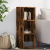 Sideboard Smoked Oak 30x41x93 cm Wood Based Material