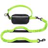 Adjustable Retractable Dog Leash With Waist Belt Pack Walking Running Training Reflective Nylon