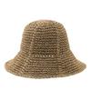 New Hat Women's Summer Beach Sun Hat Straw Versatile Sunscreen Visor Big Edge Folding Straw Hat