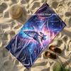 Weltraumkämpfer Galaxie Strandtuch Gemustert Sonnenschutz Und Winddicht Geeignet Für Schwimmbad Camping Reise Decke