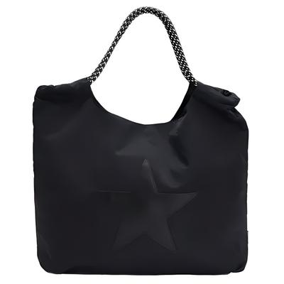 Logo Nylon-Tragetasche Unisex-Tragetaschen Grau UA5753-023