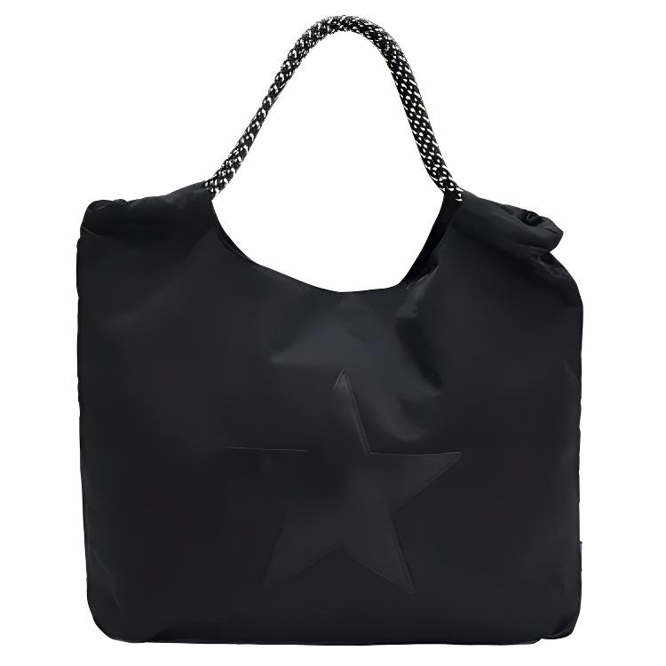 Converse Logo Nylon Tote Bag Unisex Tote Bags Gray UA5753-023 Gray