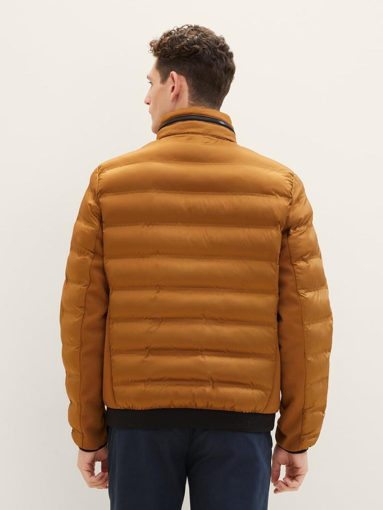 Mid-season Jacket Tom Tailor Hybrid Jacke (1038907) With Detachable Hood (1038907) Deep Cognac