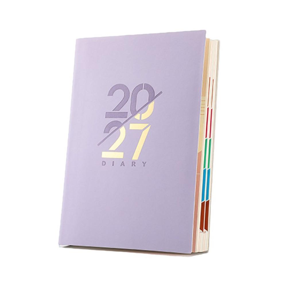 12 Months 2027 Schedule Planner Notepad Wear-resistant To-do List Notebook Travel
