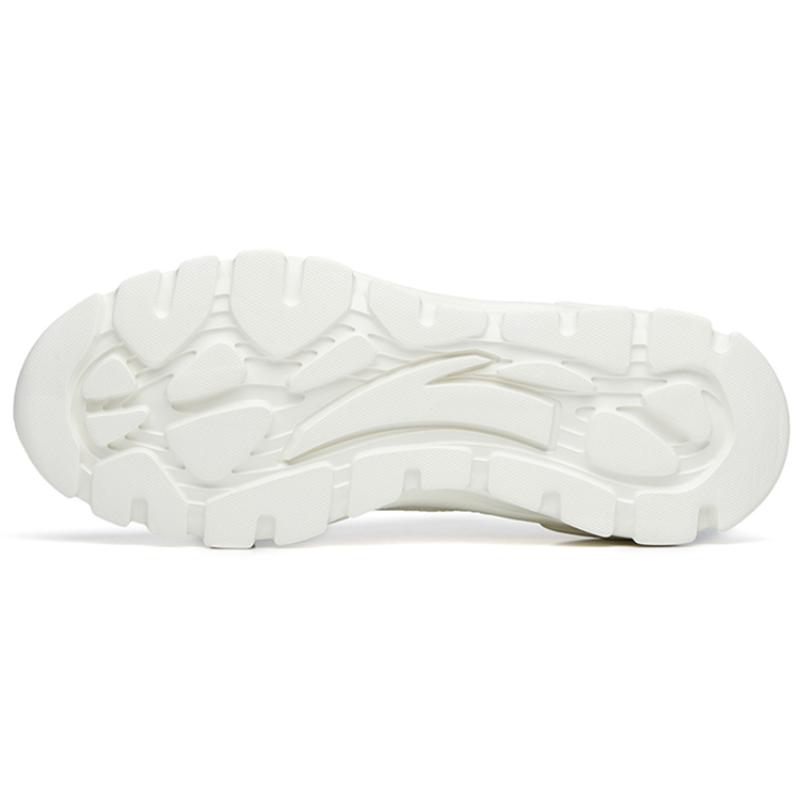 ANTA Life Collection Casual Shoes Women's Low top Ivory White/Silver Sneakers 922238832-2