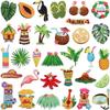 Cabin Embroidery Cloth Sticker Hawaii Travel Decoration Patch Sticker Yay Tree Pineapple Computer Embroidery Patch Flamingo