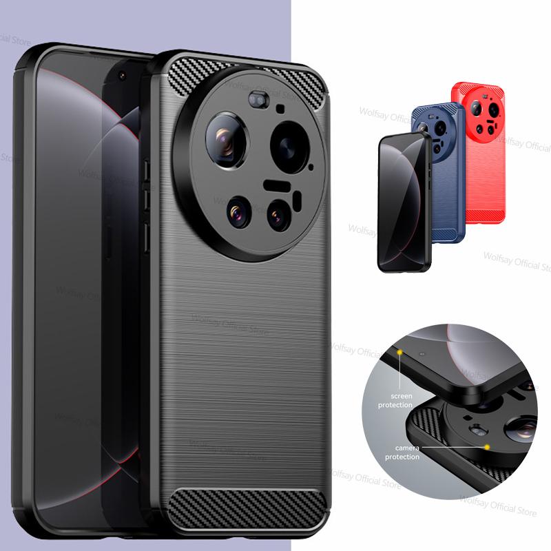 For Xiaomi 17 Ultra Case Xiaomi 17 Ultra 5G Cover Bumper Shockproof Brushed TPU Anti-Slip Silicone Phone Cover Xiaomi 17 Ultra