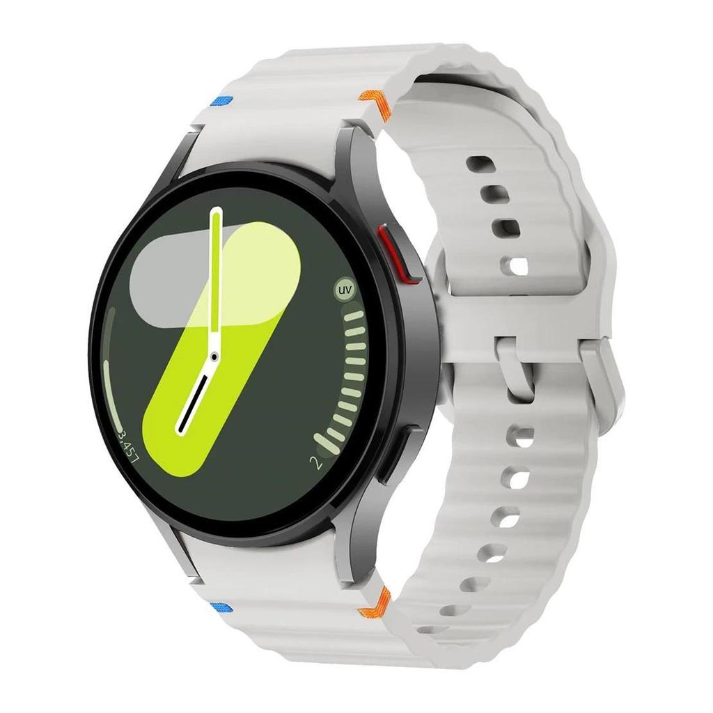 Original Band for Samsung Galaxy Watch 7 6 5 4 44mm 40mm/FE/Pro/classic Silicone Sport Belt Bracelet Correa Galaxy Watch 7 Strap
