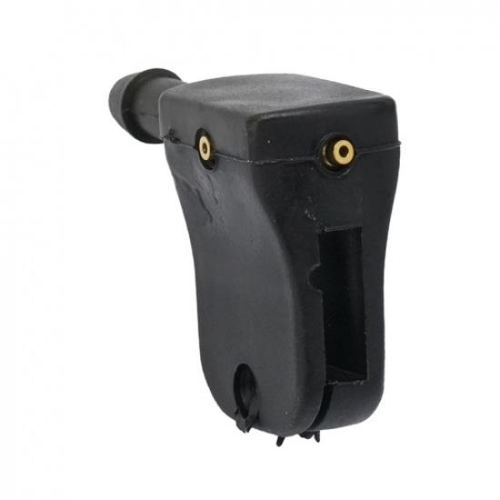 Windshield Washer Nozzle For 12mm Wiper Arm Front Windshield Plastic 2pcs