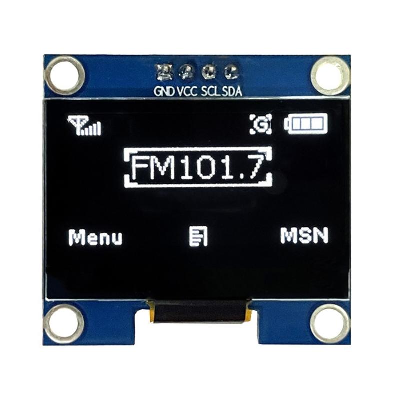 1.3inch Screen LCD Module With 4Pin GND Interfaces SPI I2C Communication For Electronics Projects