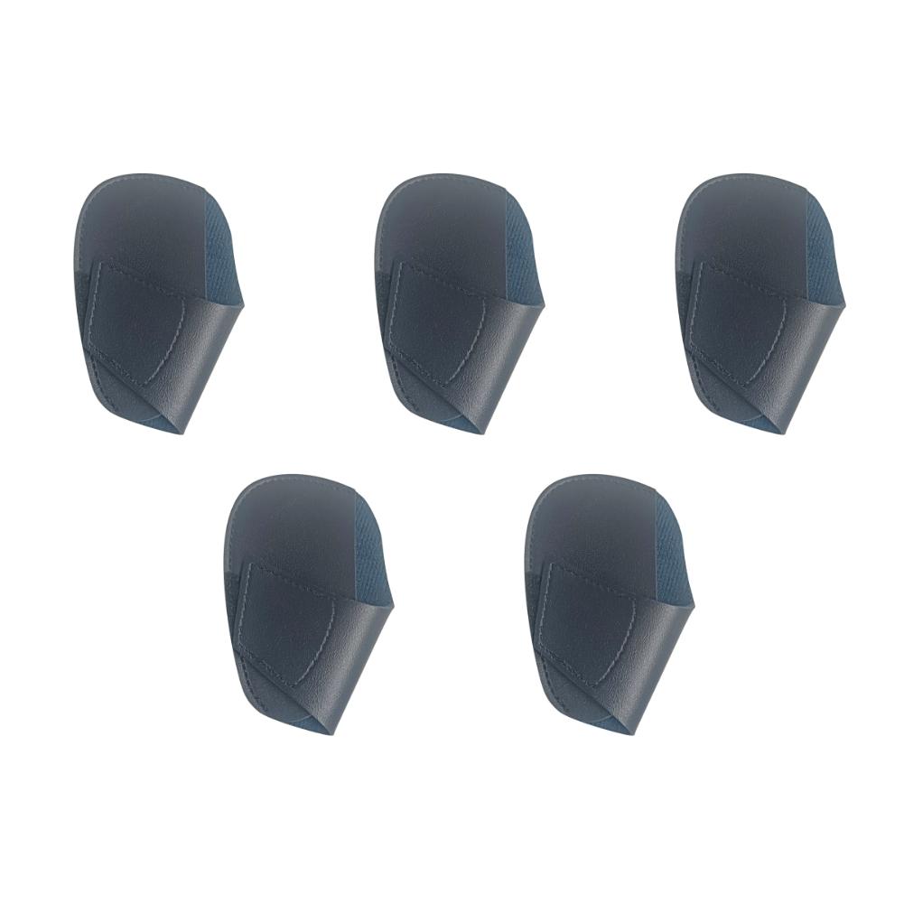 3/5Pcs Universal Portable Golf HeadcoverPU Lightweight Golf Head Leather Cover for Outdoor Sports Golf Equipment Accessories