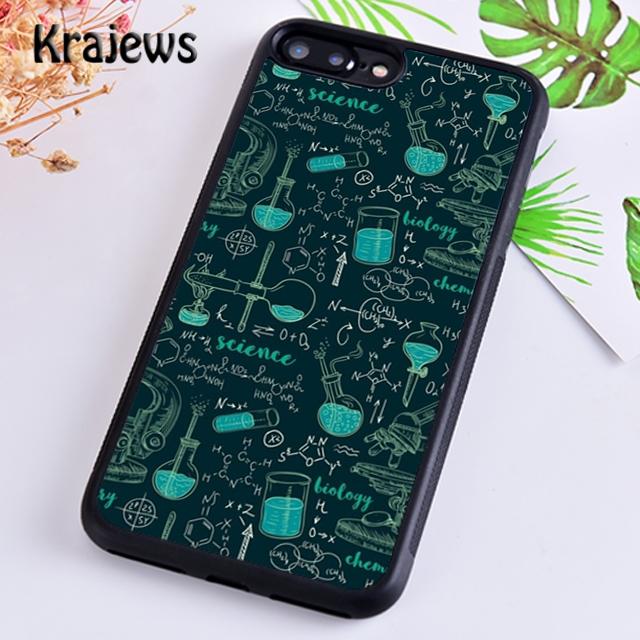 Krajews Chemistry Elements Phone Case Cover For iPhone 17 Air 16 15 14 Plus 11 12 13 Pro Max Coque Shell Fundas