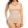 Maiuri pentru femei cu sutien încorporat pentru controlul burticii Camisole cu compresie pentru modelarea corpului Tancuri căptușite