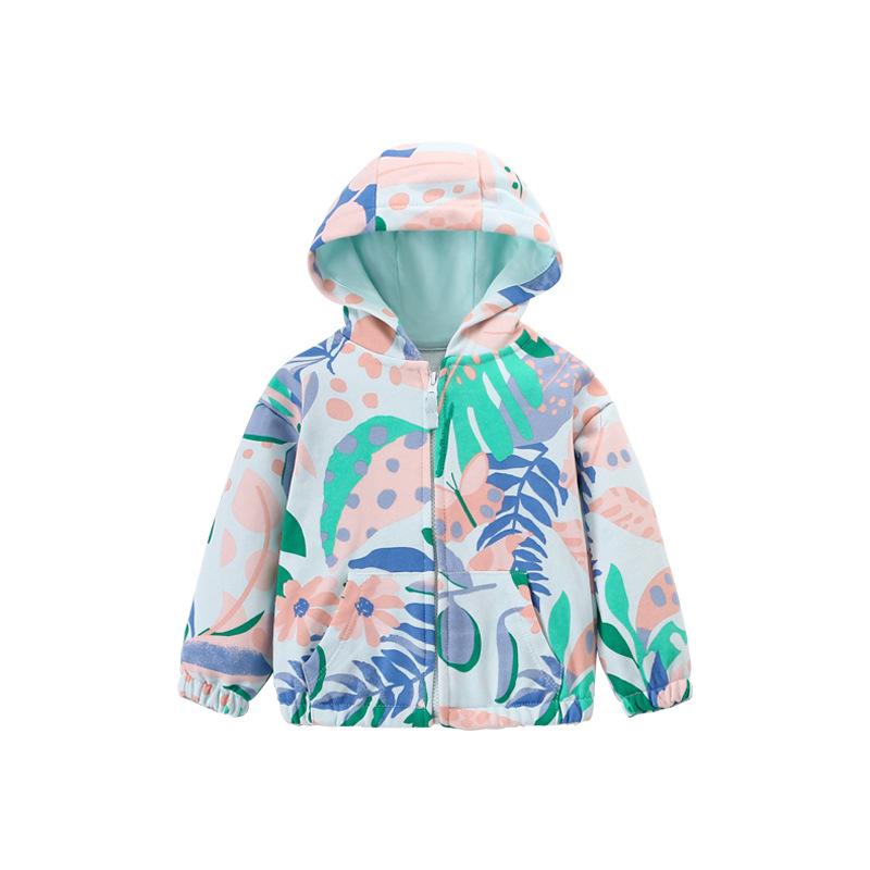 

Детский свитер, пальто, осень и зима, новинка, европейский и американский детский свитер с капюшоном и длинными рукавами, на молнии, повседневный кардиган 140cm зелёный