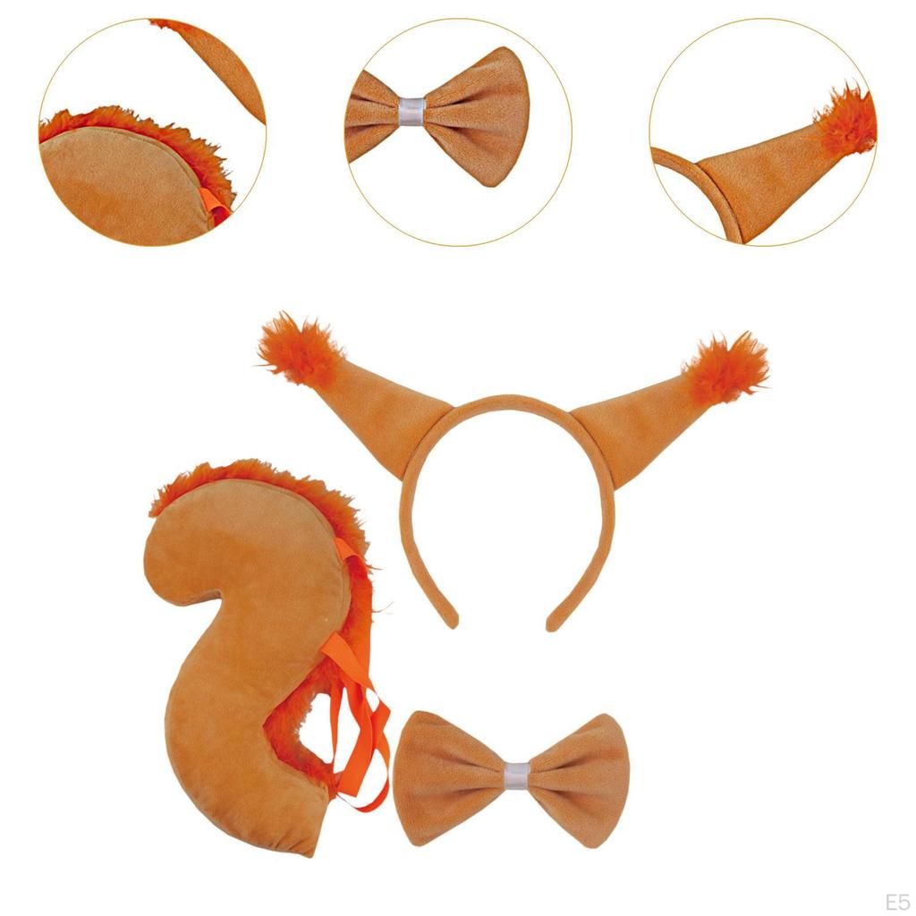 Tierkostüm-Zubehörset für Halloween-Feiern