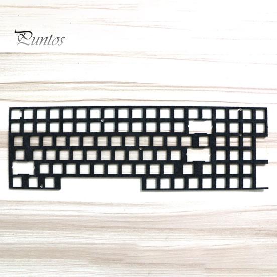 Cuscinetto in schiuma smorzante per tastiere silenziose, interruttori per tastiera, cuscinetto silenziatore per tastiera meccanica 60/84/87/96/104/660/980