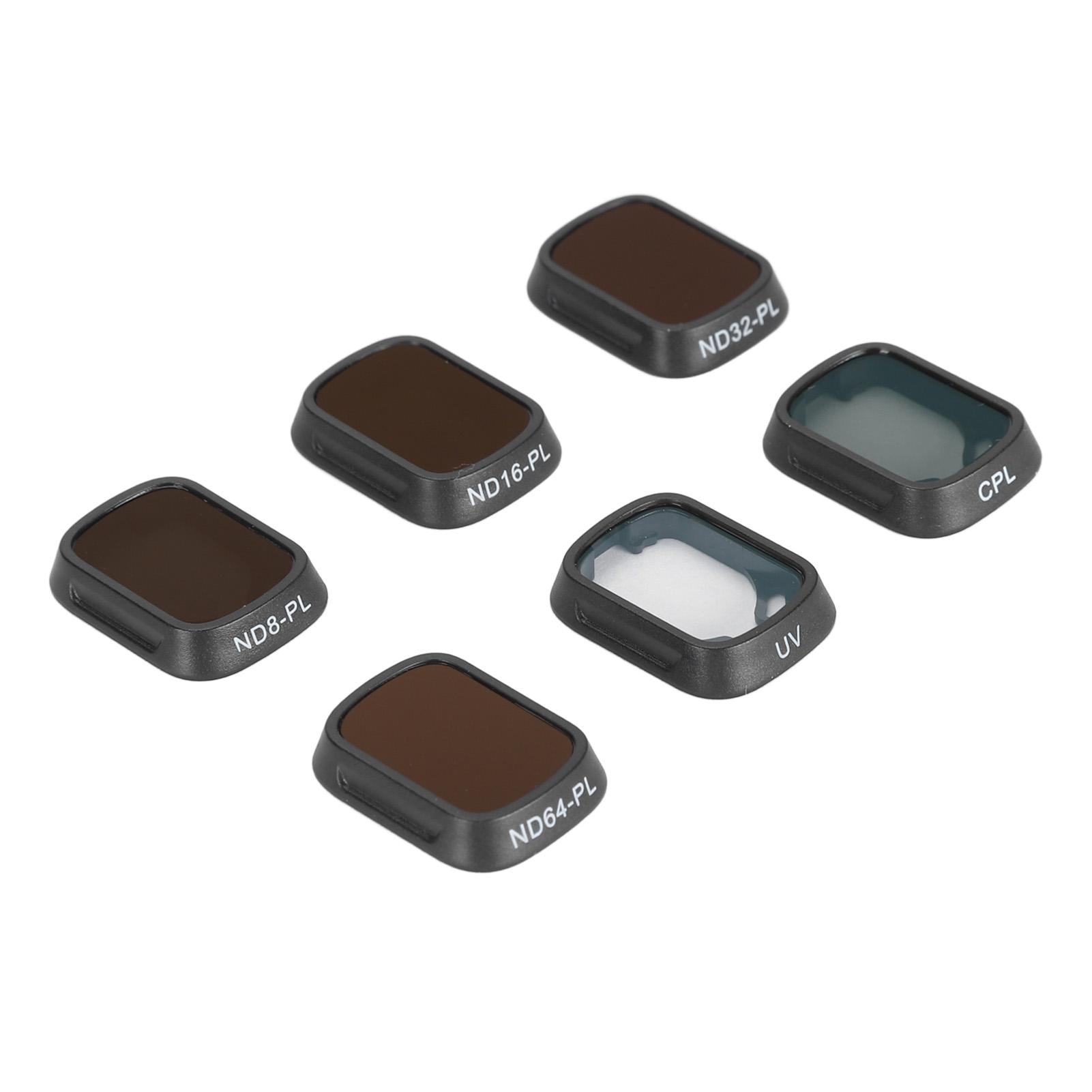 

Комплект фильтров для объектива камеры дрона Профессиональный фильтр высокой четкости UV CPL ND8PL ND16PL ND32PL ND64PL