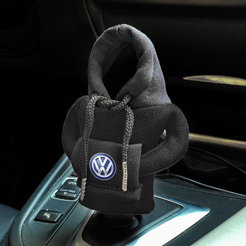 1Pcs Car Gear Lever Hood Small Sweater Decoration Gear Lever Hoodie Car Styling For Volkswagen Magotan Sagitar Golf-4 5 6 7 Magotan Polaris Boracay
