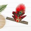 Indian Costume Hairband for Carnivals Party Festival Props Feathered Hairband Indian Hairhoop Cosplay Headwear