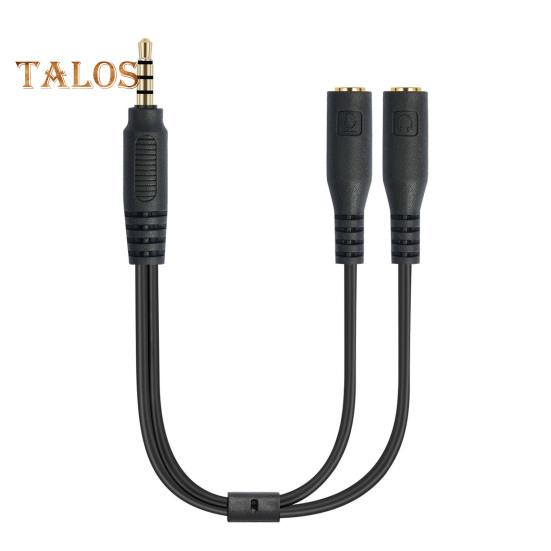 

Адаптер для наушников Audio Line с микрофоном, компактный, портативный, универсальный, 3,5 мм, мужской и женский, кабель-адаптер для наушников 20cm чёрный