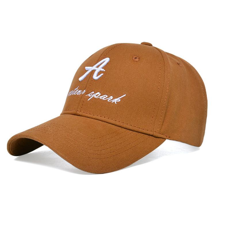 Style Summer Korean Baseball Cap Monogram Embroidery Outdoor Sports Duckbill Cap