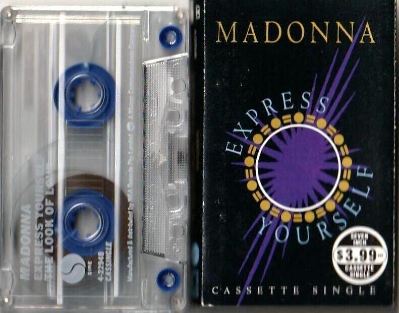

[USED] Madonna Express Yourself Australian Cassette Tape