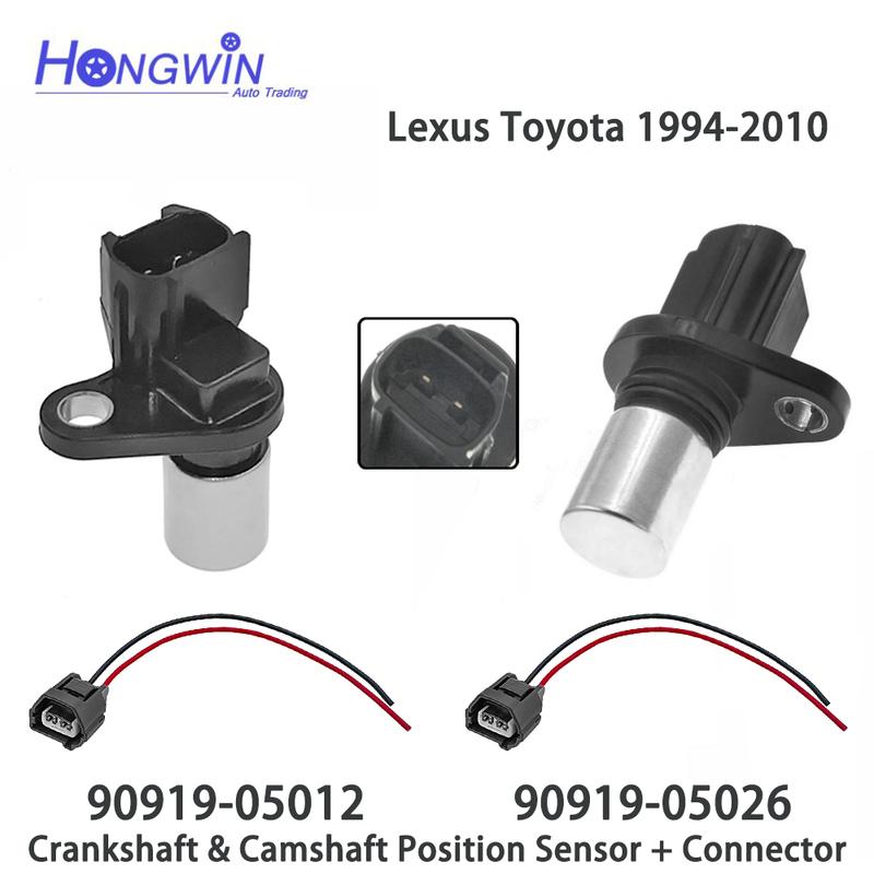 Kontakt for kamaksel- og veivakselposisjonssensor Passer til Lexus RX400h Toyota Solara 1994-2010 90919-05012 90919-05026 90919-40022