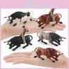 Realistic Spanish Bull And Matador Pvc Static Model For Collection Display
