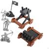 Soldiers Toy Chariot Medieval Figures for Party Supplies Scene Layout Diorama