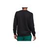 Adidas Originals Letter Print Sports Crew Neck Long Sleeve Pullover Sweatshirt Men Sweatshirt Black GD6001