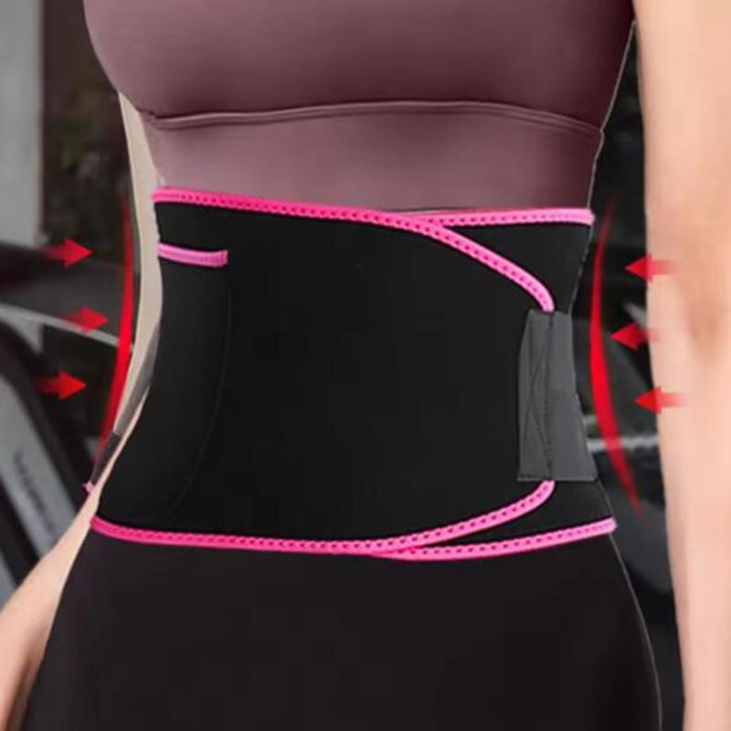 Sports Sweat Waist Protection Belt Fitness Abdomen Elastic Multifunctional Belt For Exercise And Sculpting