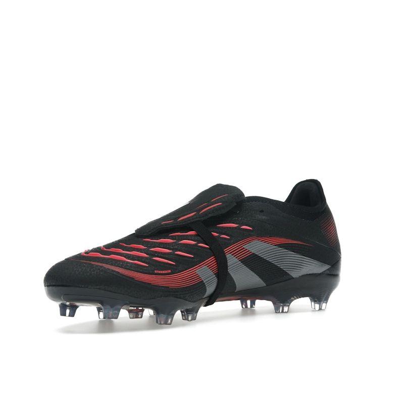 Adidas Predator 24 Pro Foldover Tongue FG Stealth Victory Pack Unisex Sneakers Black Core-Black Grey-Four JR3108